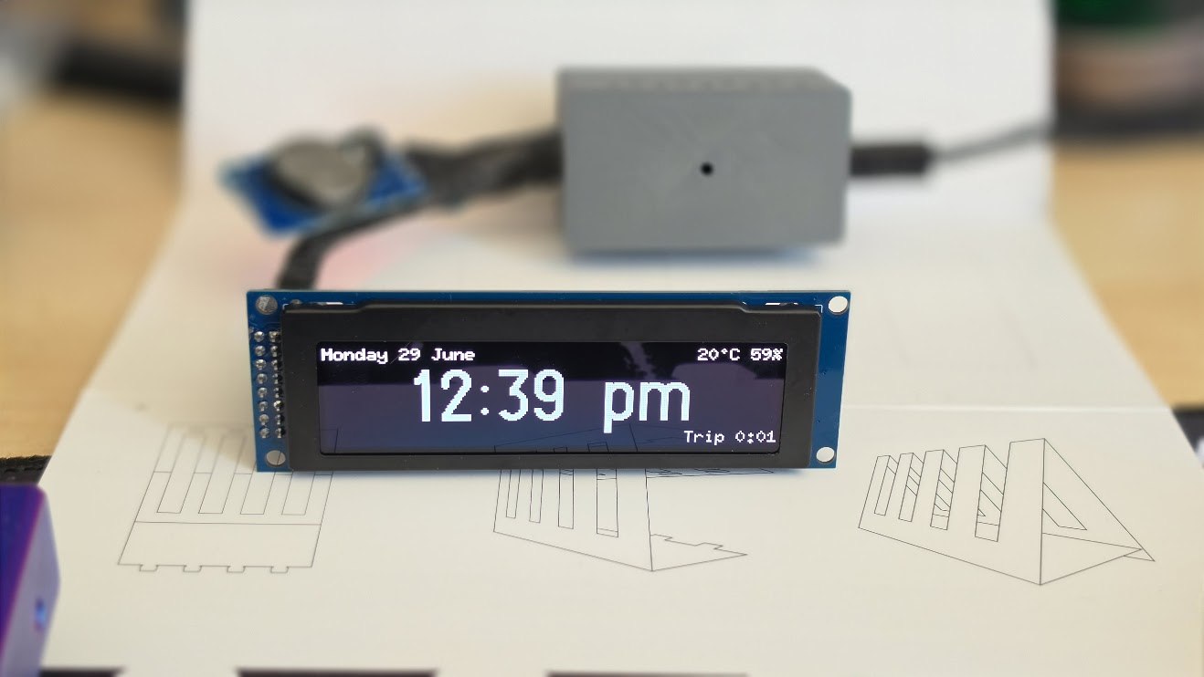 Custom Dash Clock: Honda Acty